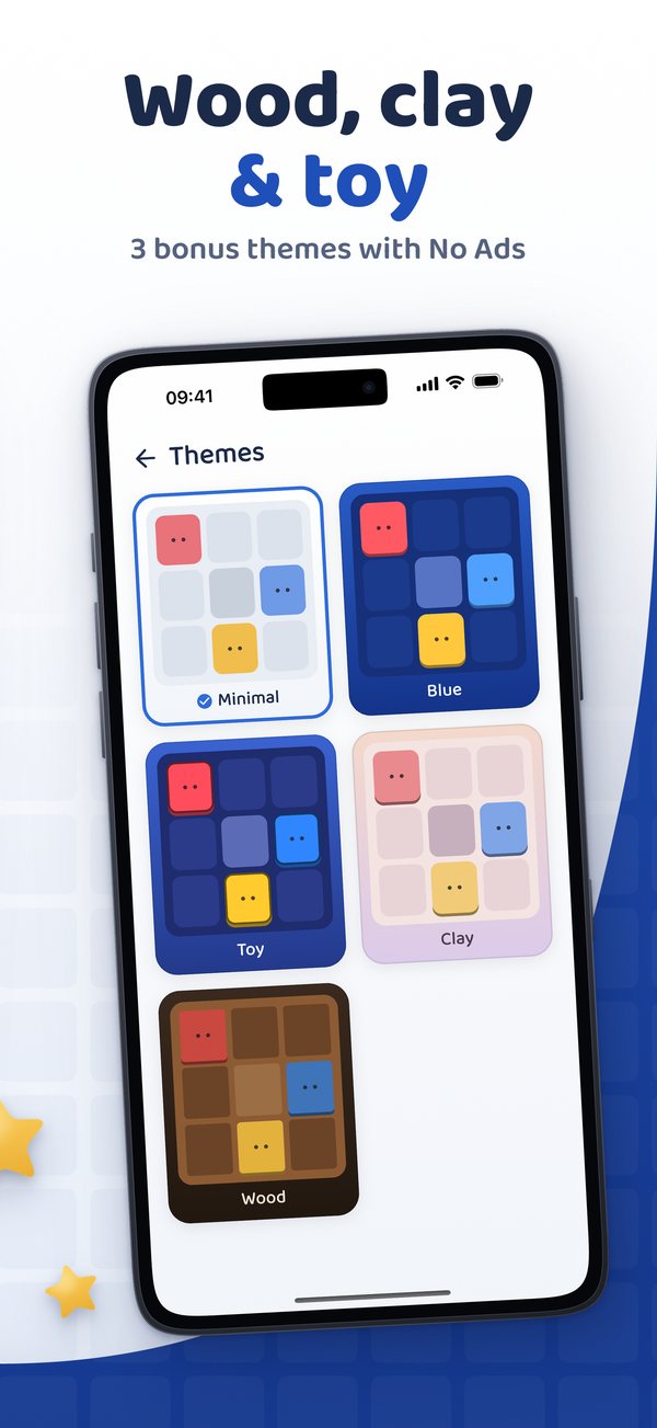 Wood, clay and toy themes