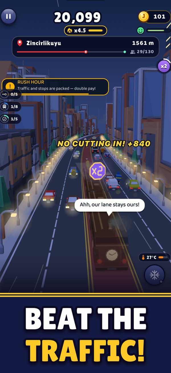 Slip through traffic