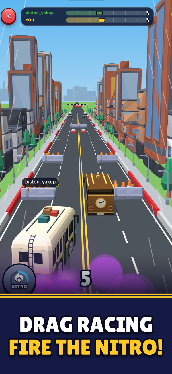 Online drag race